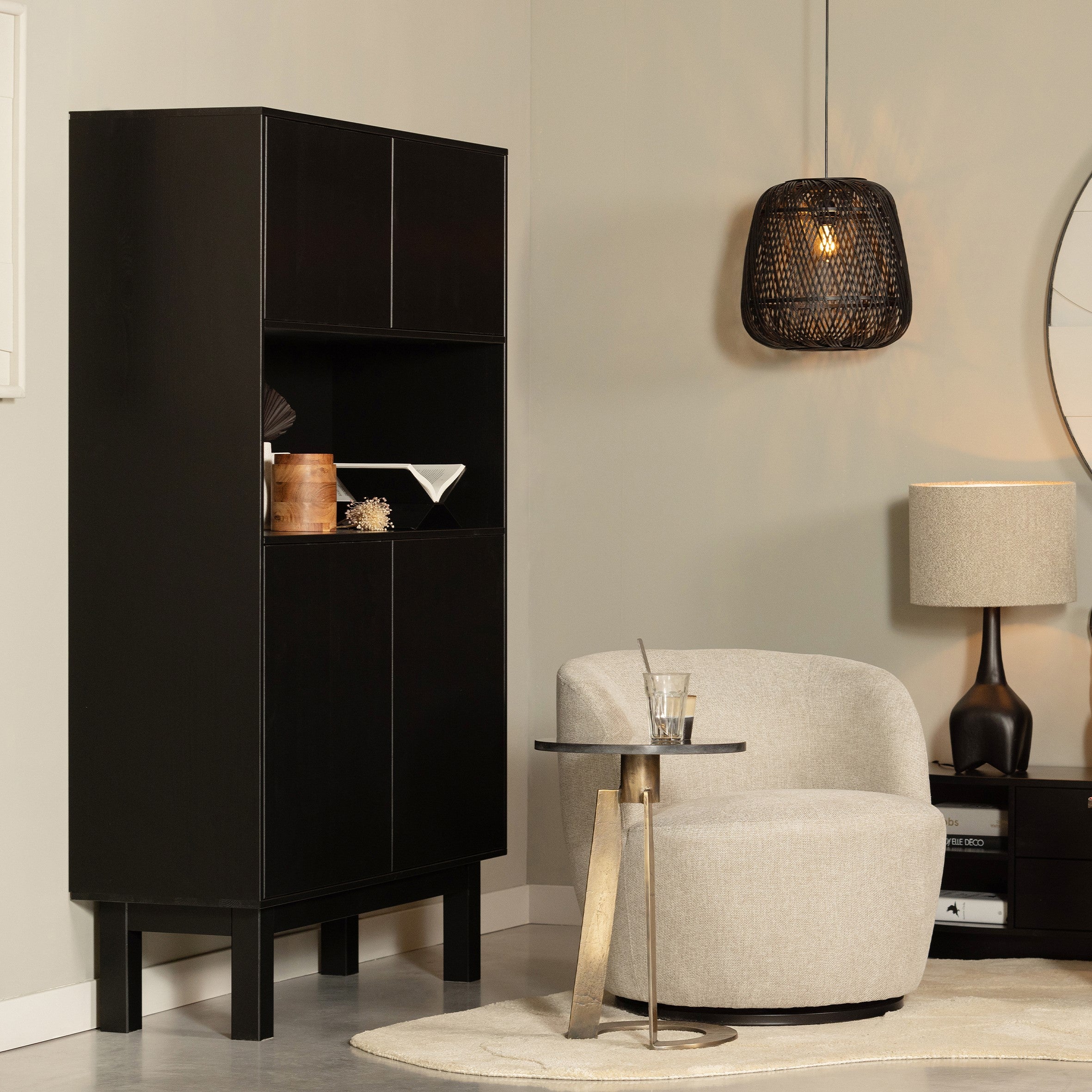 WOOOD Finca Buffetkast - Grenenhout