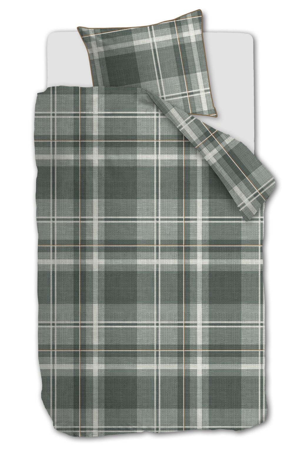 Rivièra Maison Tartan Check - 140 x 200/220 cm - Groen