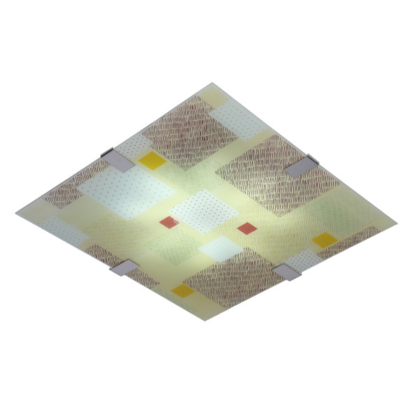 Plafon AMBIENTEkwadratowy wielokolorowy LED 1x16W 40cm IP20 Candellux