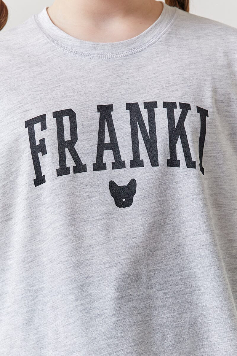 Hello Franki Short Sleeve Logo Tee for girls