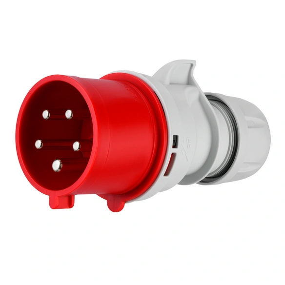 CEE-Stecker, 400 V / 32 A, 5-polig