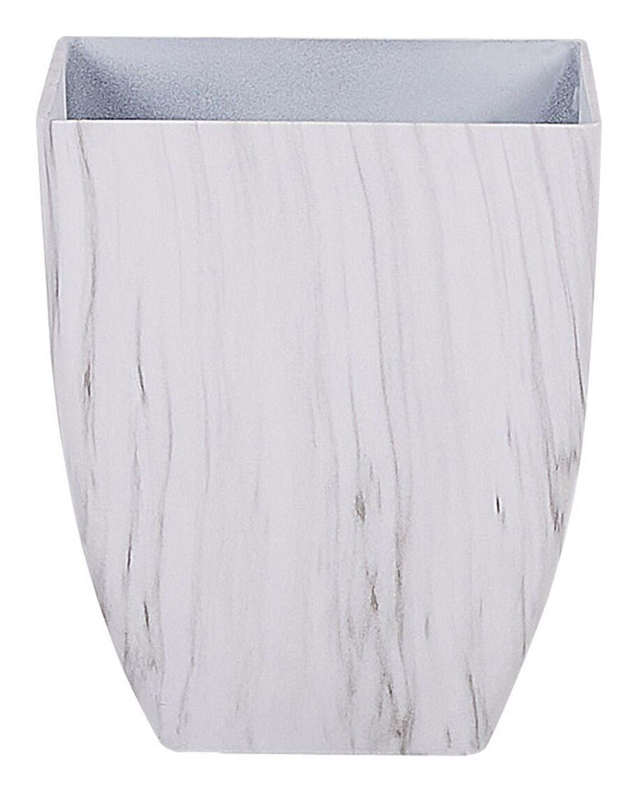 Plant Pot MIRO 28 cm White Marble