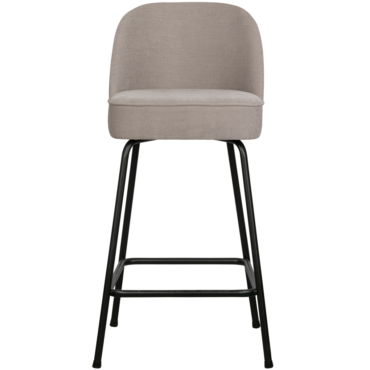 WOOOD barstoel Vogue - Geweven stof - Zand - 89x50x55