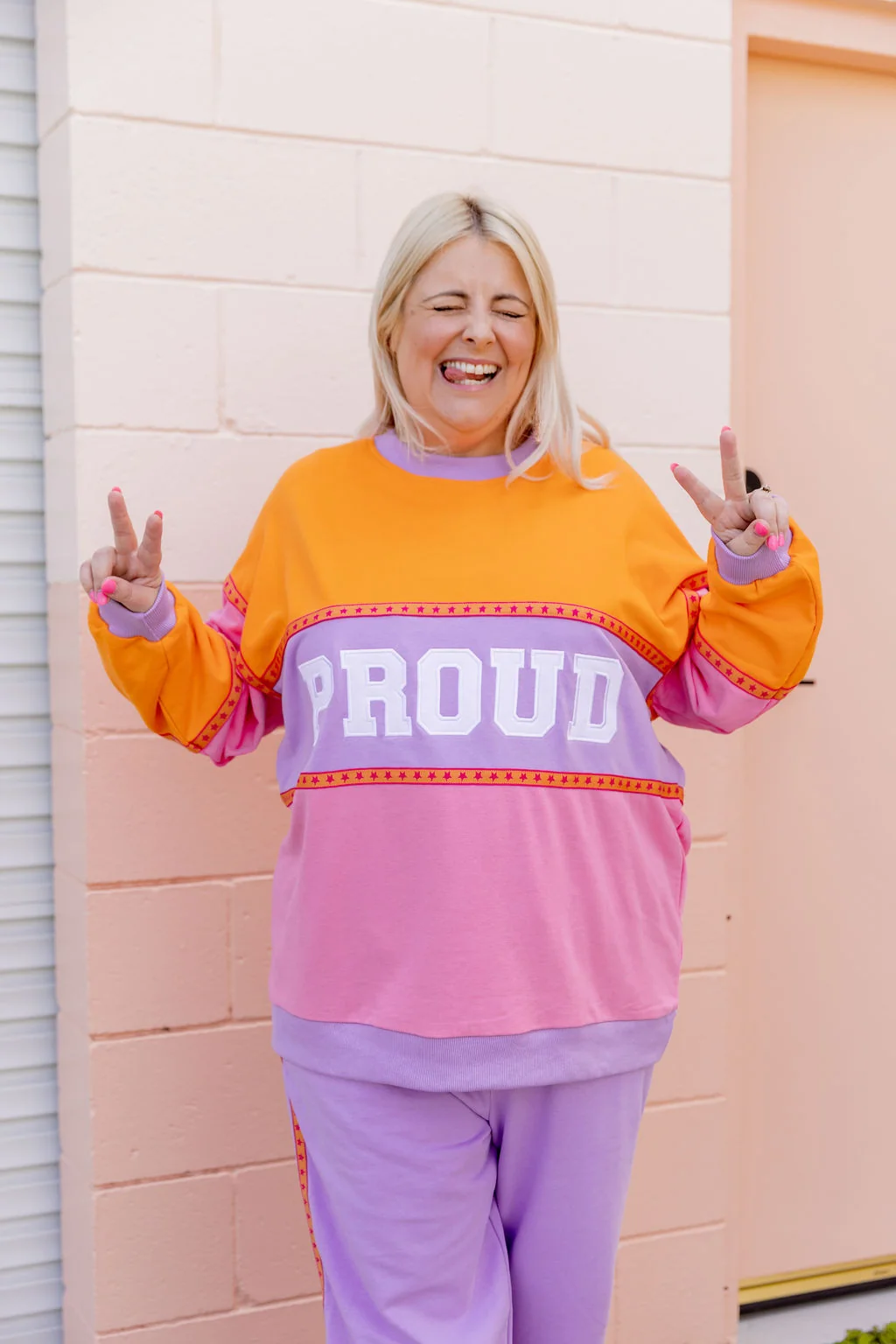 Team PP Sweater in Lilac