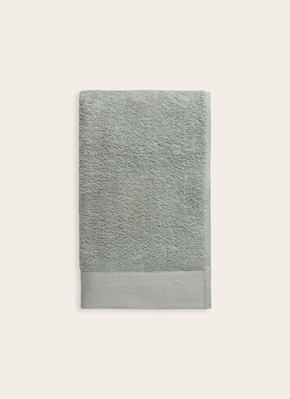 SERVIETTE DE TOILETTE COTON MOELLEUX ZÉRO TORSION VERT TILLEUL