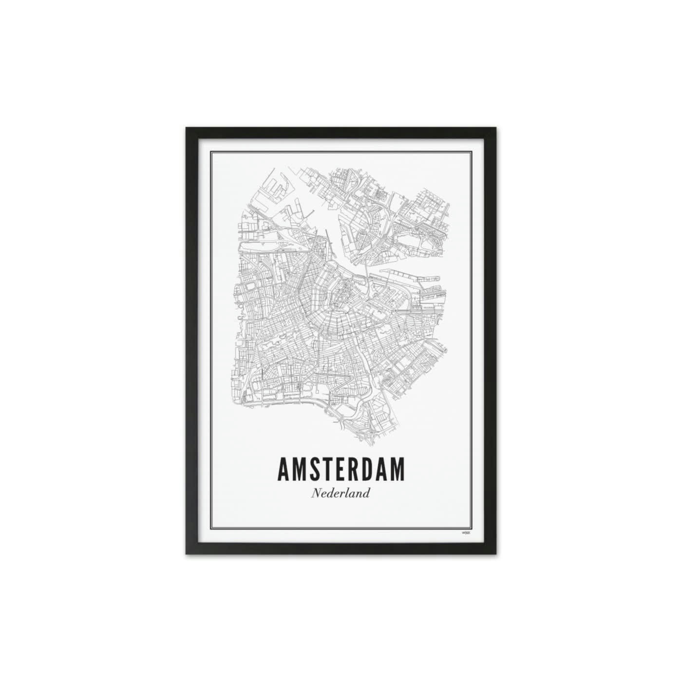 - Affiche Ville Amsterdam