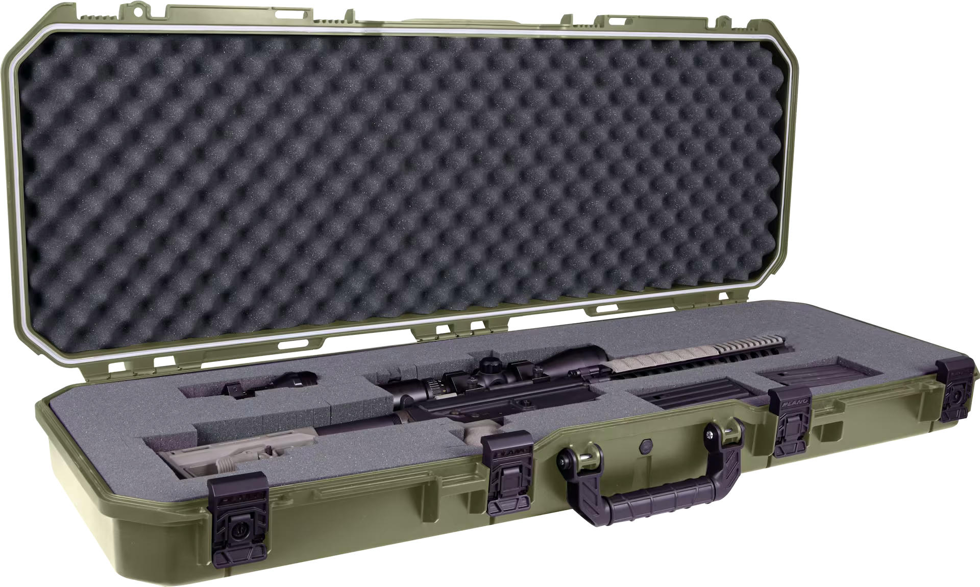Huntshield All-Weather Double Rifle Carry Case, 52-in, Green