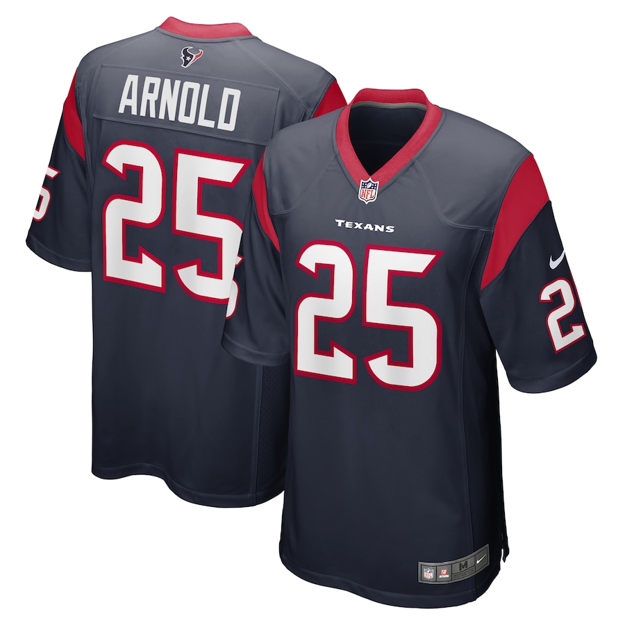 Grayland Arnold Houston Texans Nike Team Game Jersey -  Navy