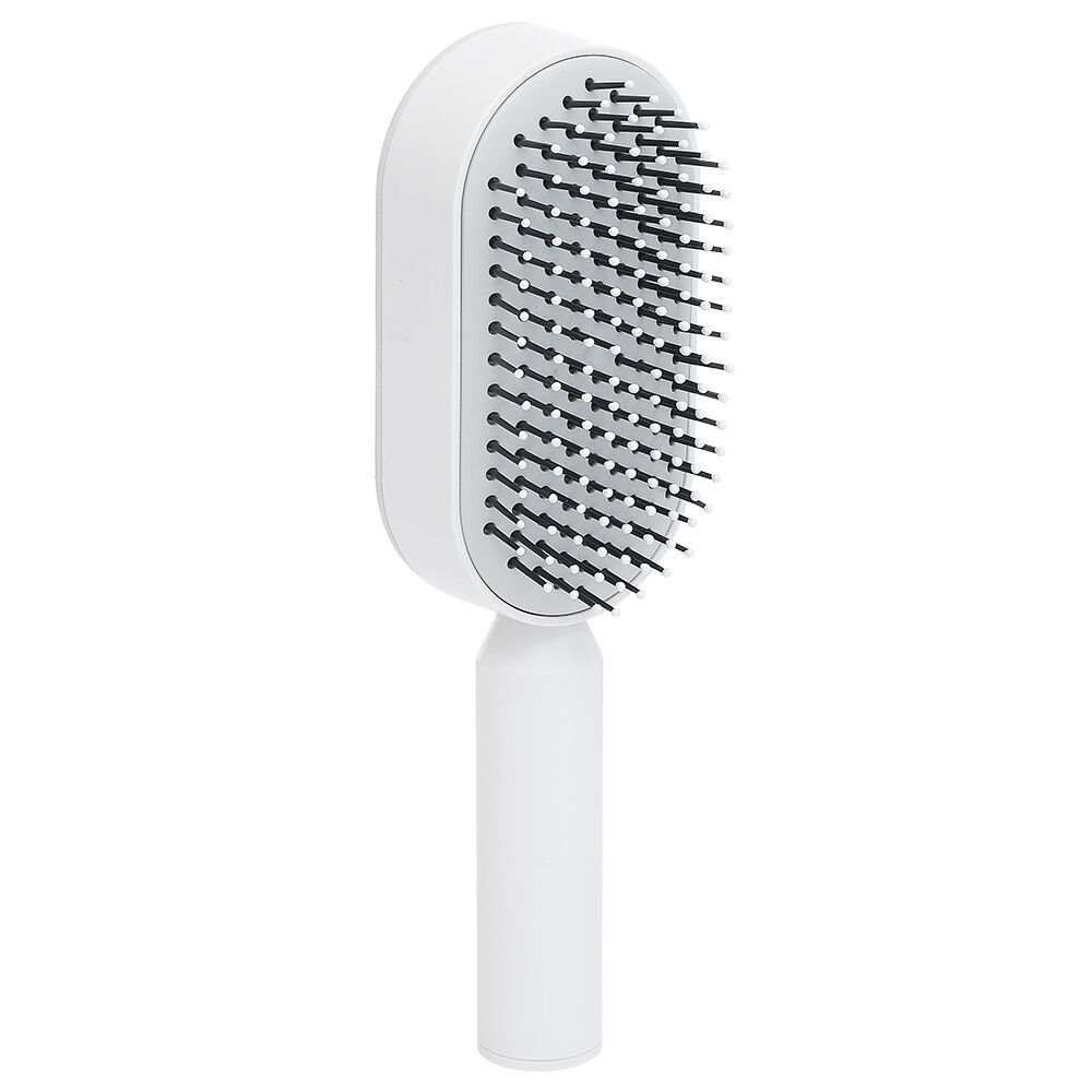 Brosse à cheveux autonettoyante