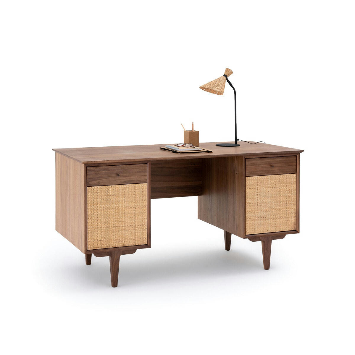 Bureau vintage double caisson, Dalqui