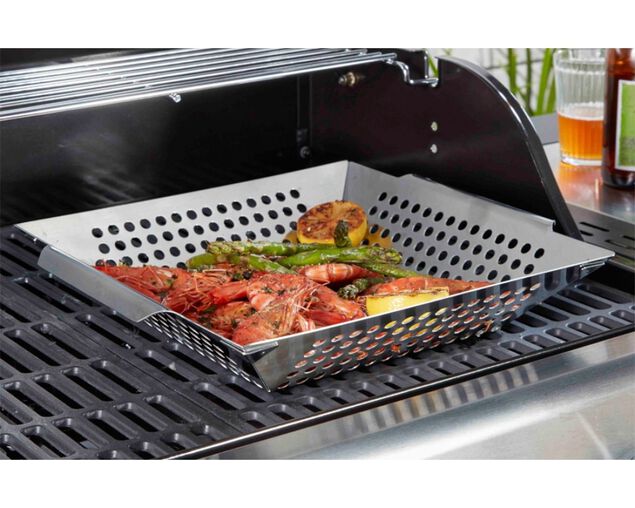 Pro Grill Stainless Steel Vege Grill Basket