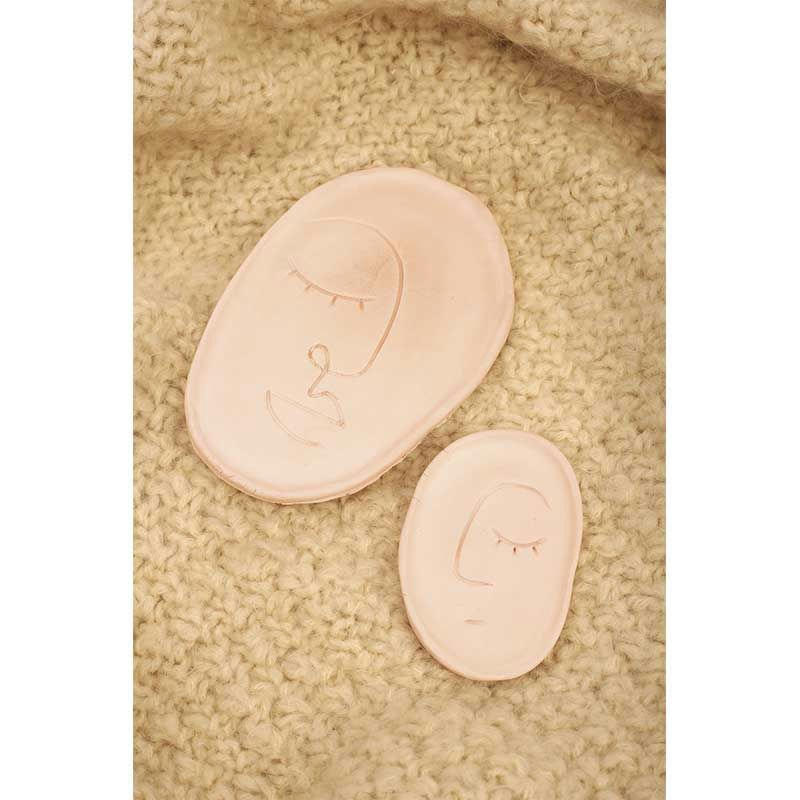 DIY - Coffret pâte polymère vide-poches style line art