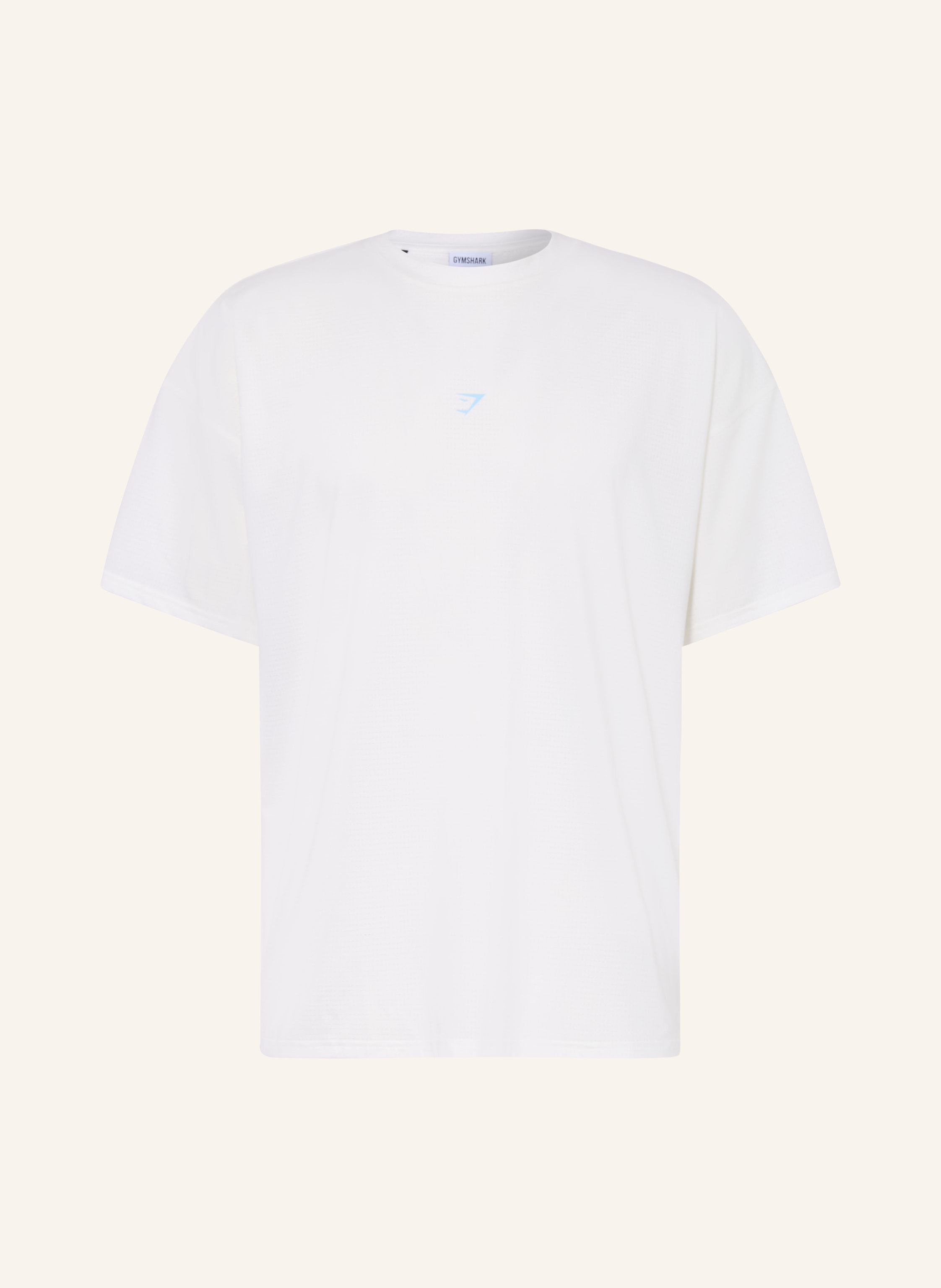 GYMSHARK Oversized-Shirt GSRC STENCIL aus Mesh