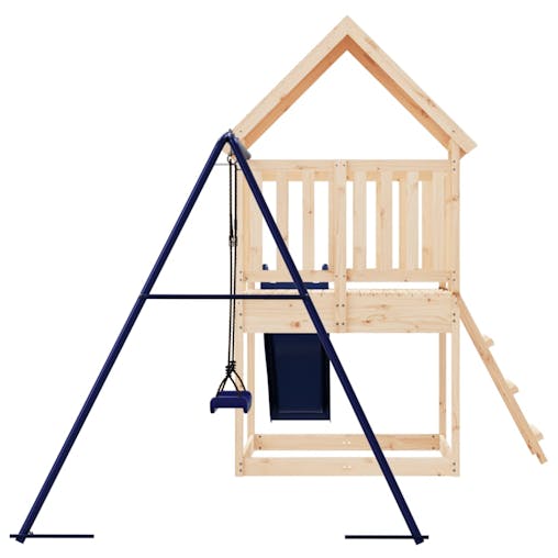 NNEVL Outdoor Playset Solid Wood Pine