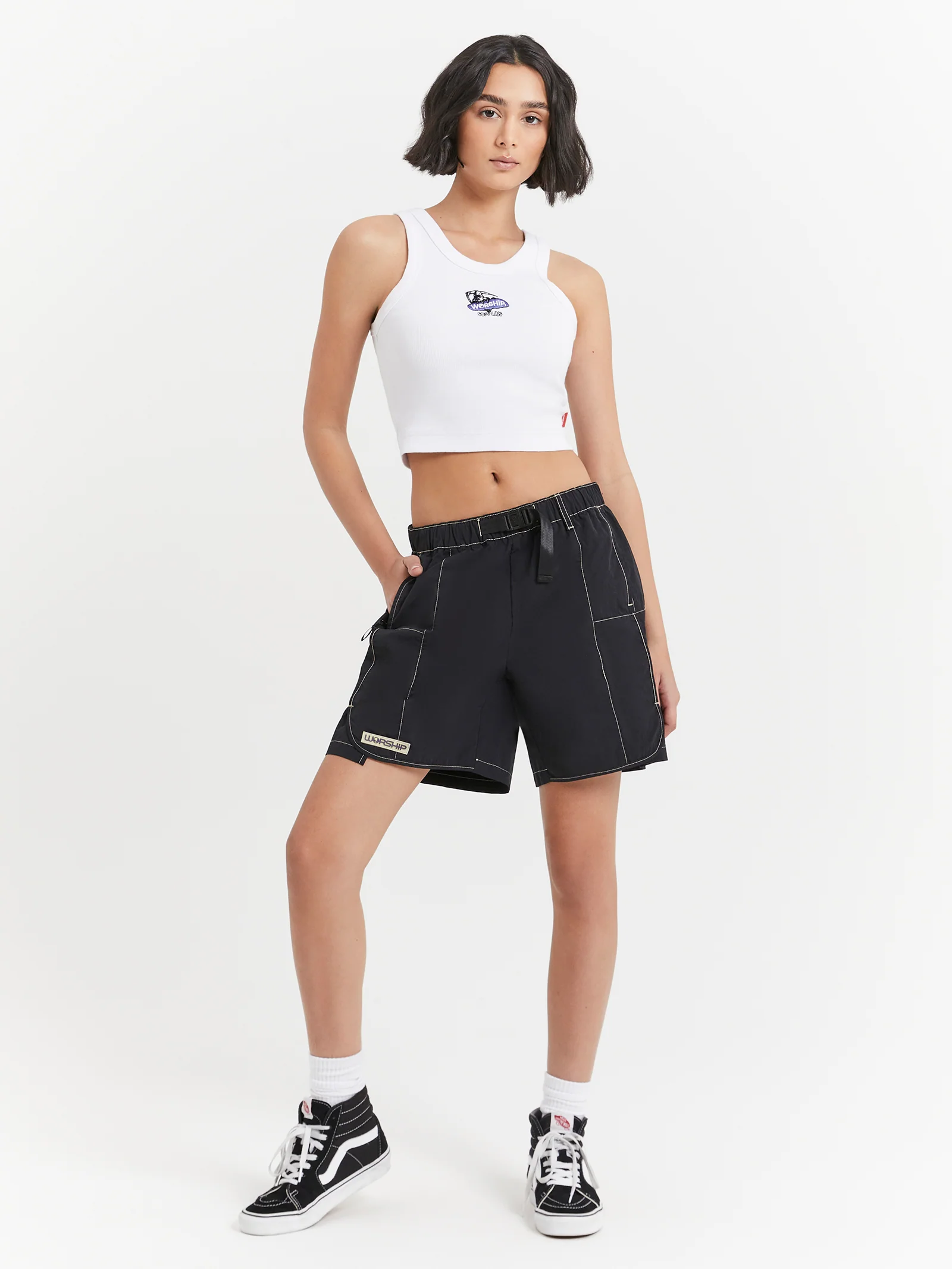 Alienation Nylon Shorts