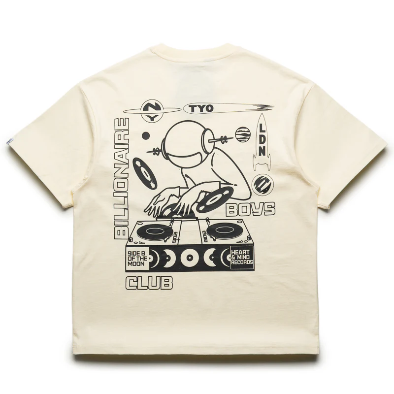 Billionaire Boys Club Side B Knit Tee - Winter White