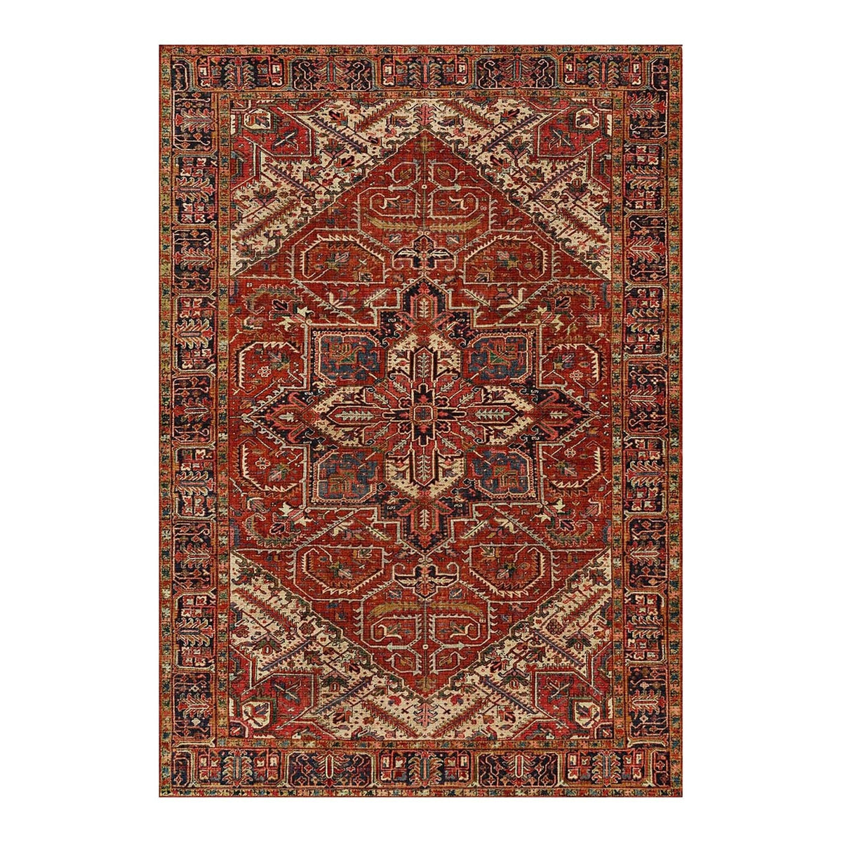 AFK Living vloerkleed Jasper - gedrukt - rood - 120 x 160 cm