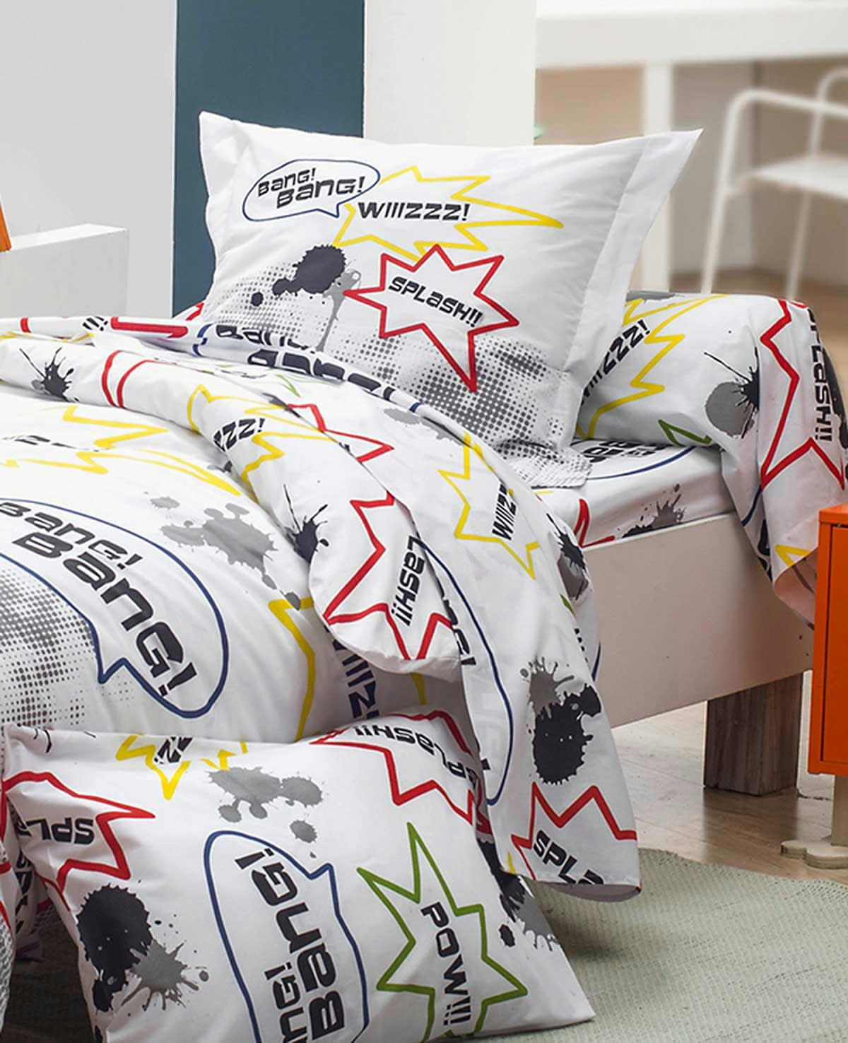 - Taie de traversin imprimée 