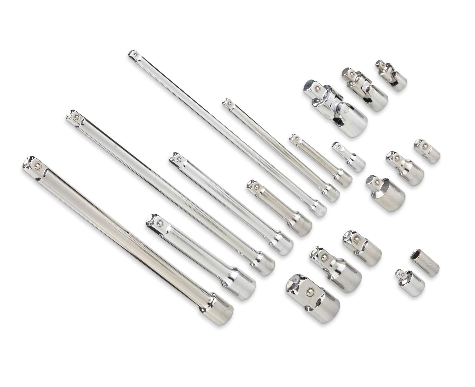 MAXIMUM Extension Tool & Socket Accessory Set, 20-pc