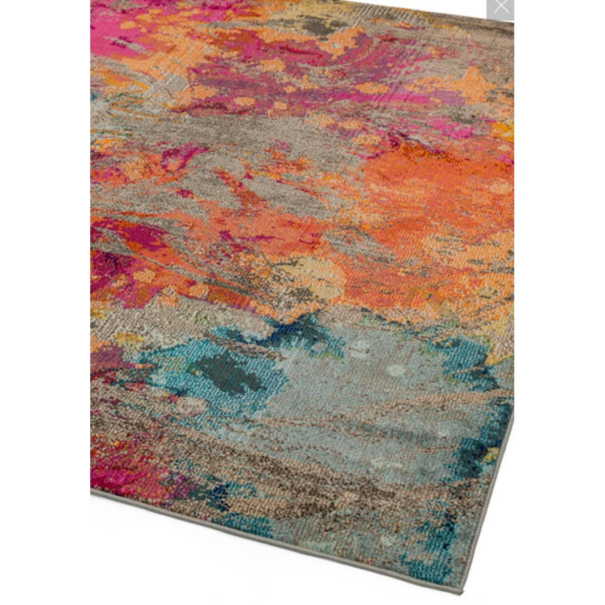GALACTIC - Tapis de salon tissé plat en Polypropylène Multicolore 120x170 cm