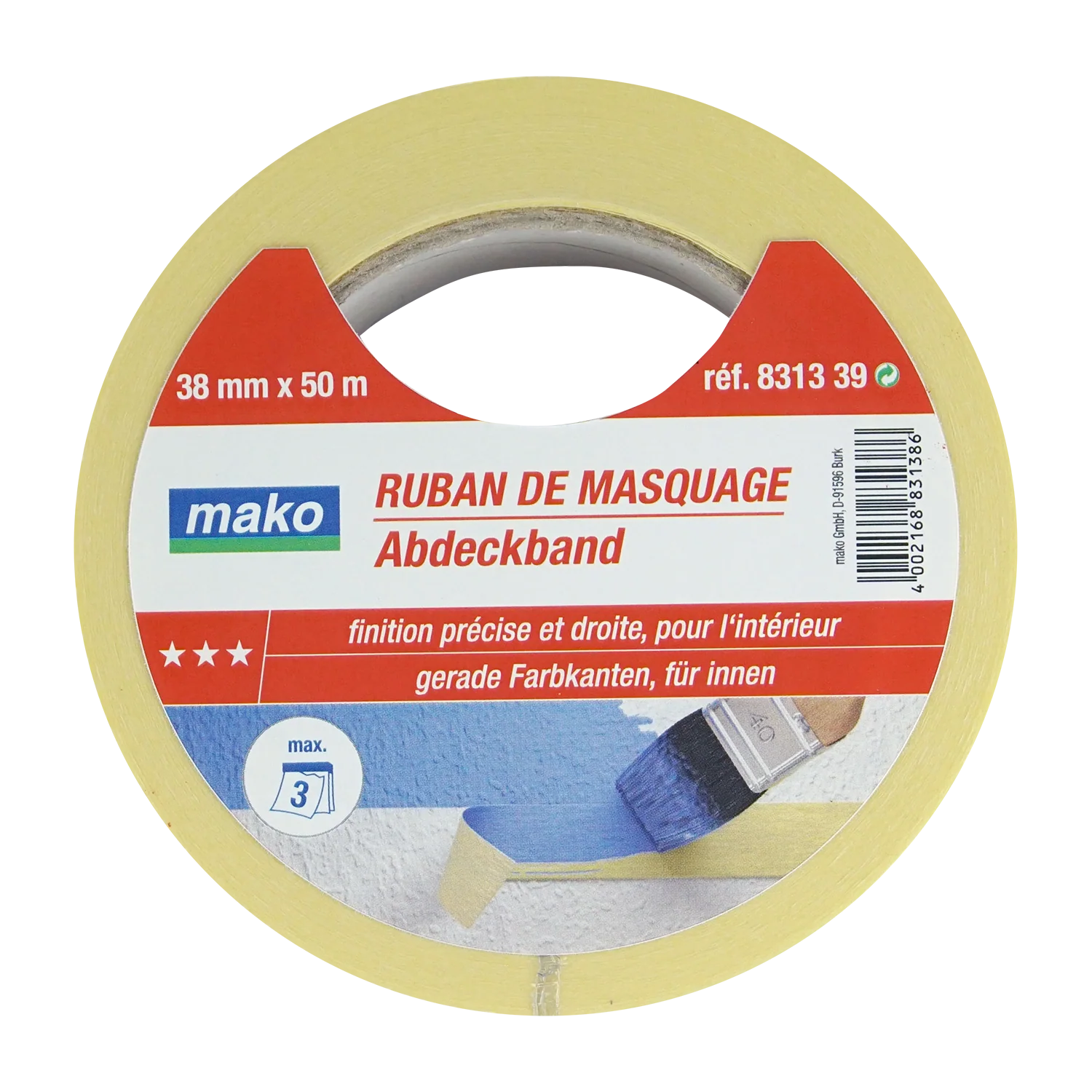Ruban de masquage 38 mm
