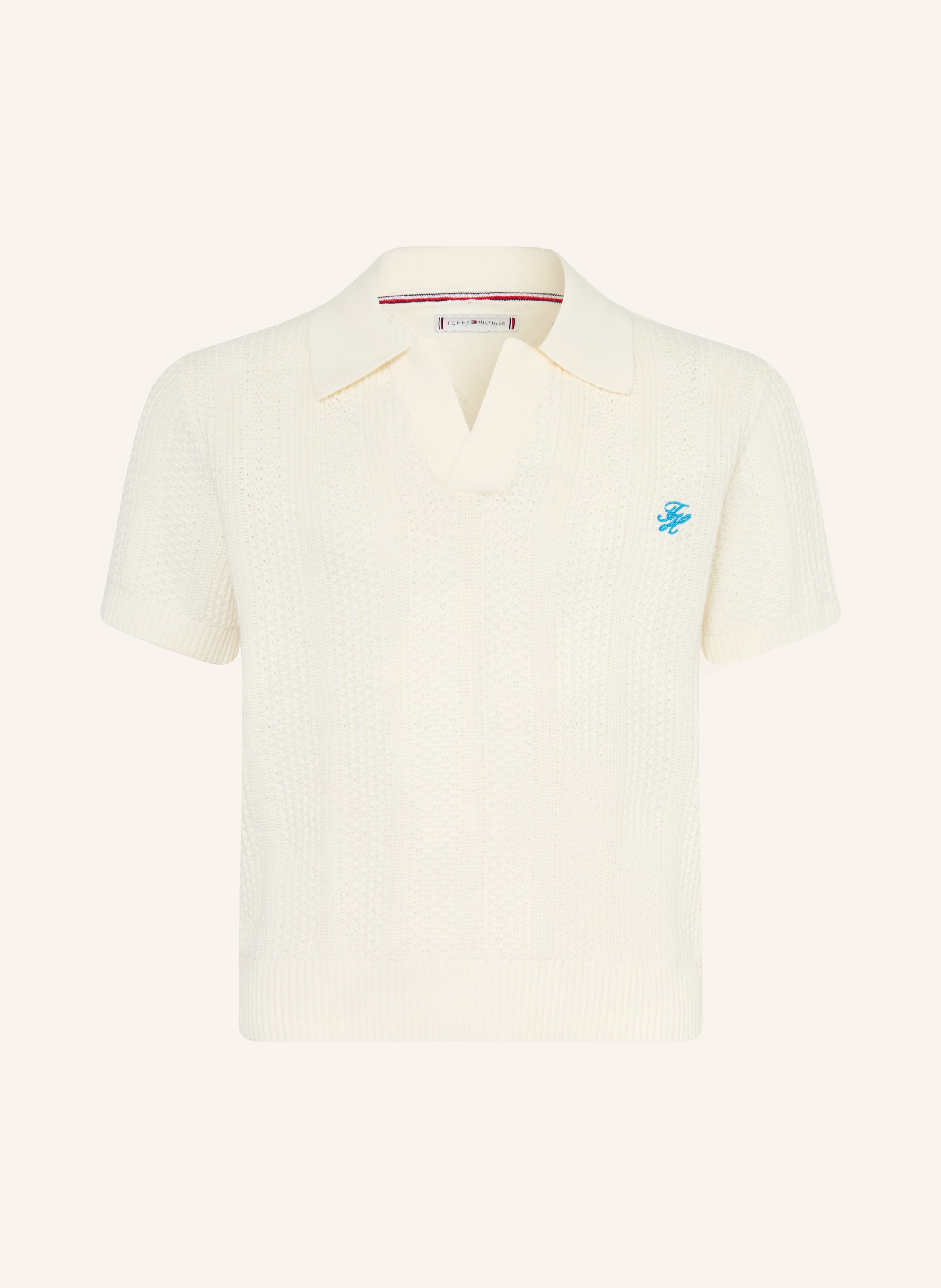 TOMMY HILFIGER Strick-Poloshirt