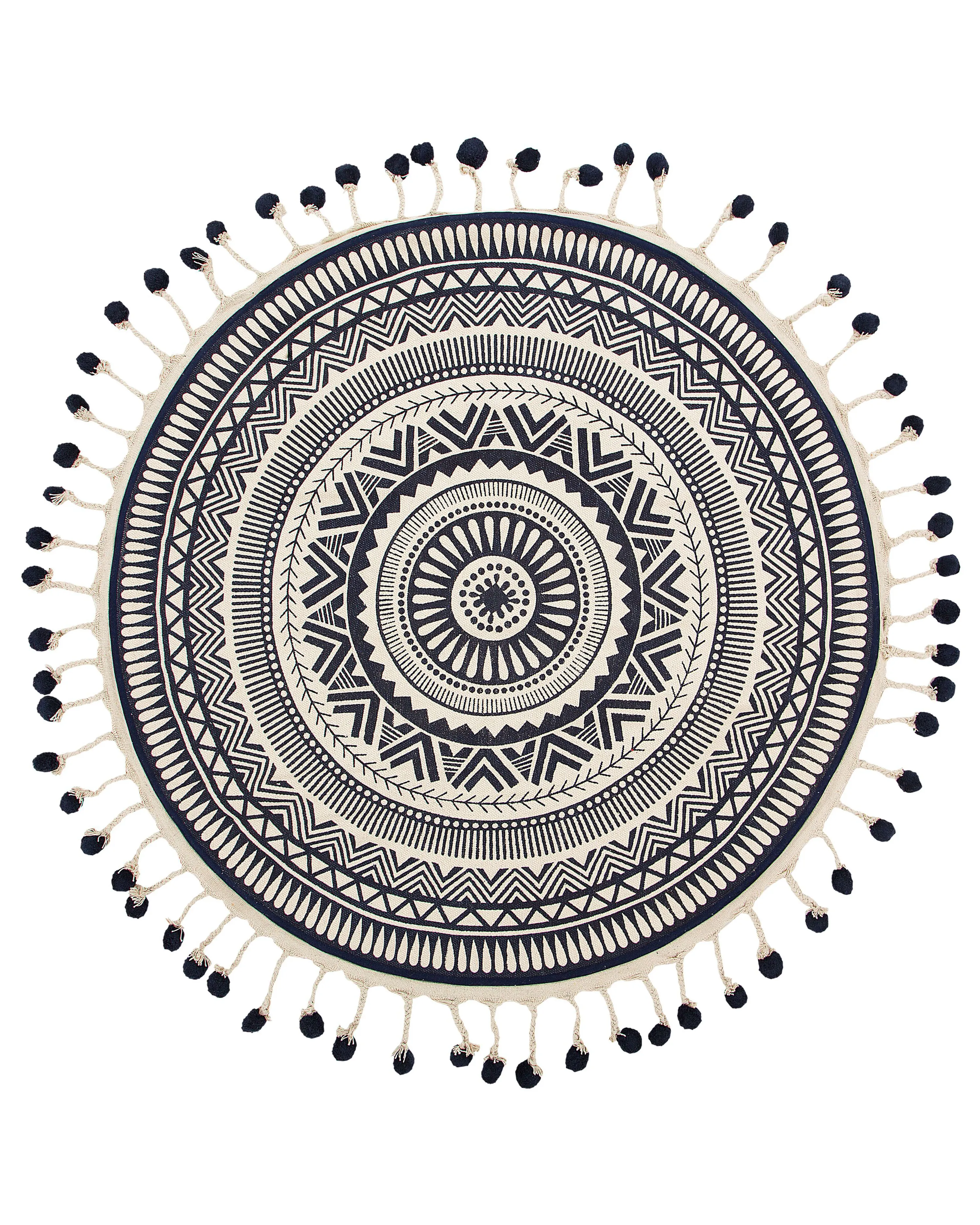 Rug TATVAN Blue ? 120 cm Cotton
