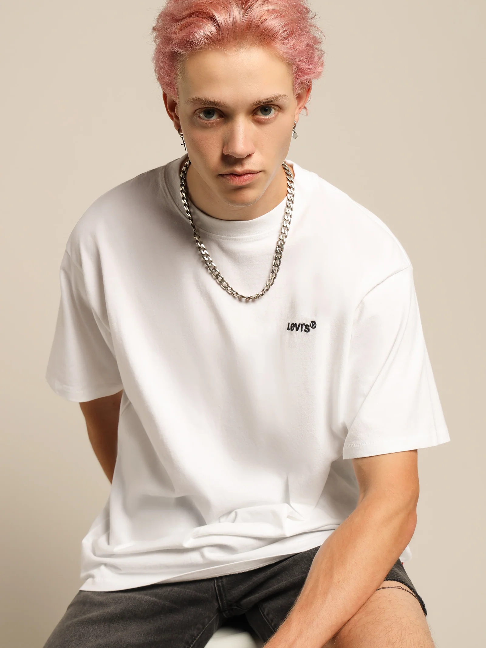 Red Tab Vintage T-Shirt