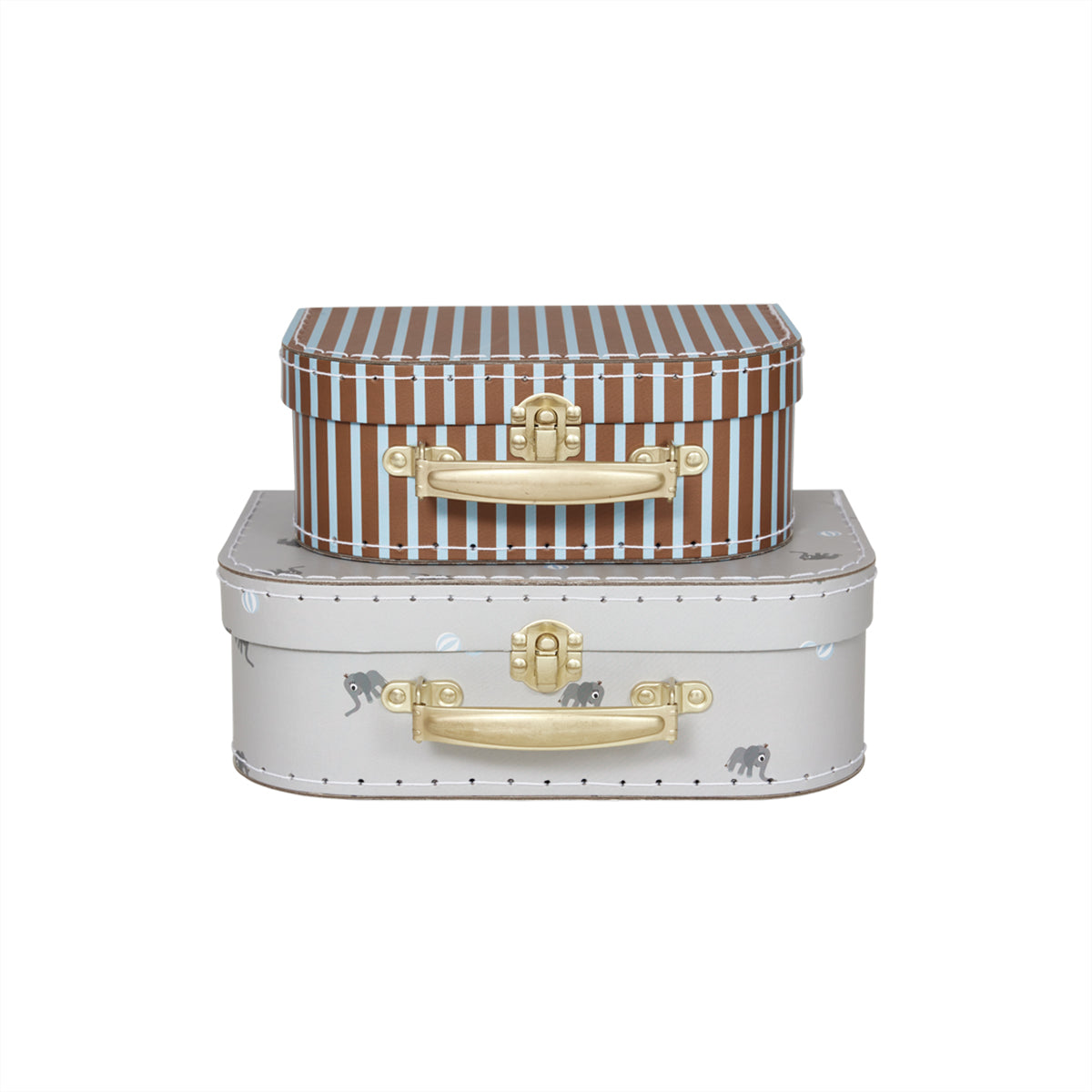 OYOY Koffer - Set van 2 Elephant - karton