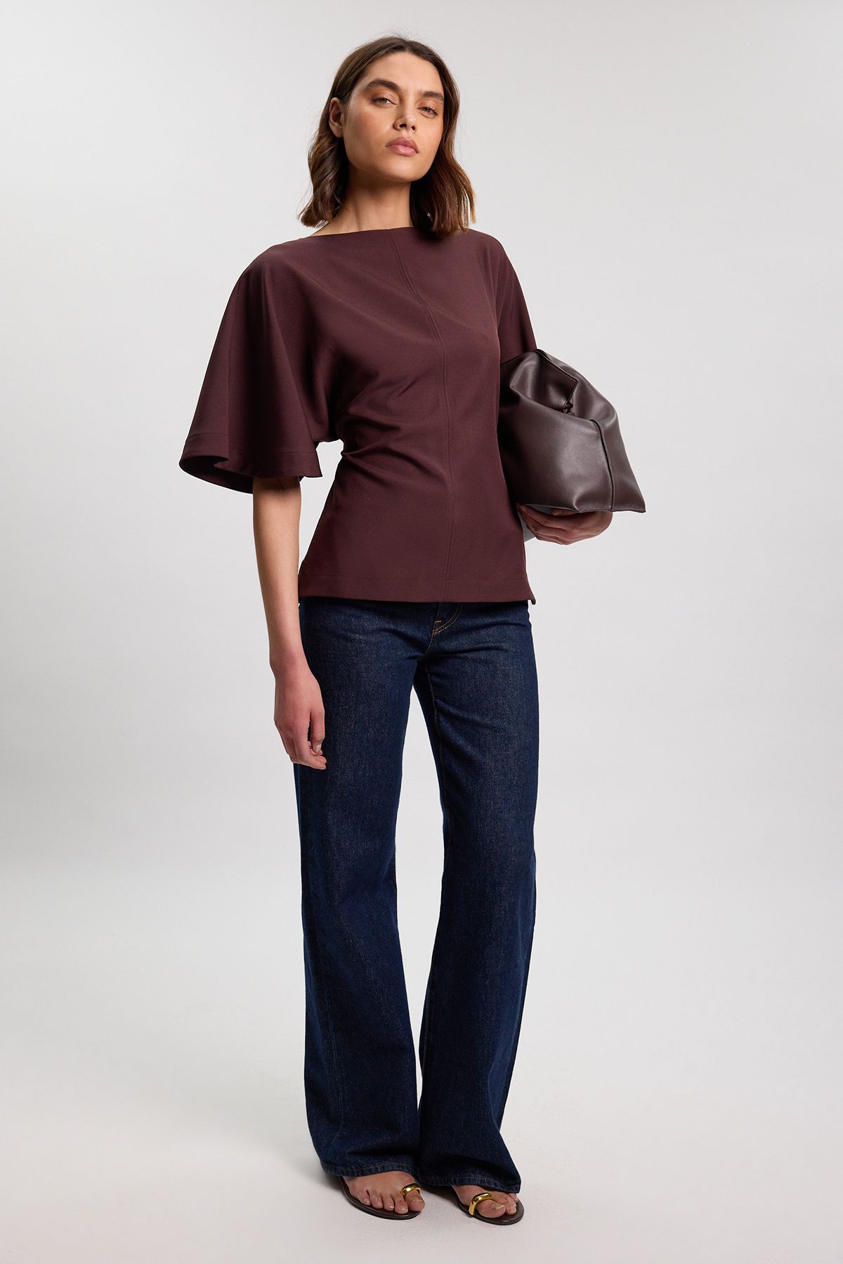 KarenMillen Short Sleeve Blouse