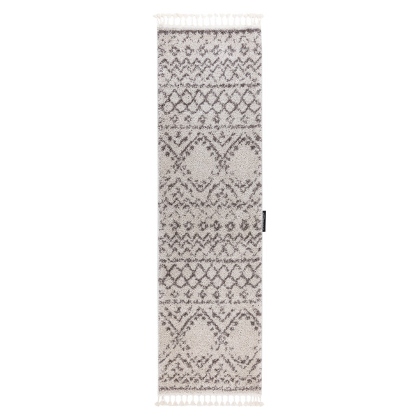 Dywan, Chodnik BERBER RABAT krem - do kuchni, przedpokoju, na 70x250 cm