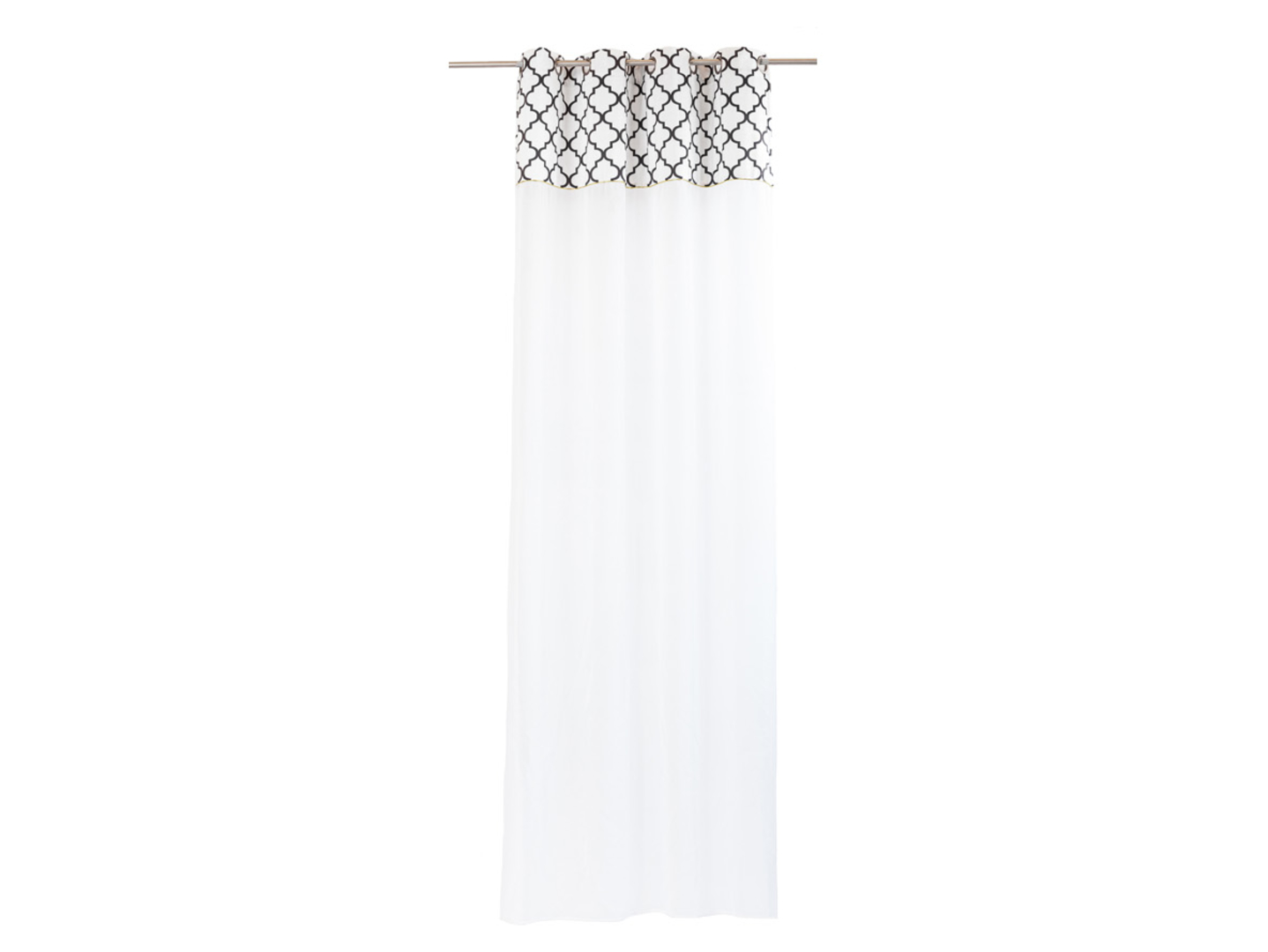 Firana Piece Of Chic Light przelotki 140x270 cm biała