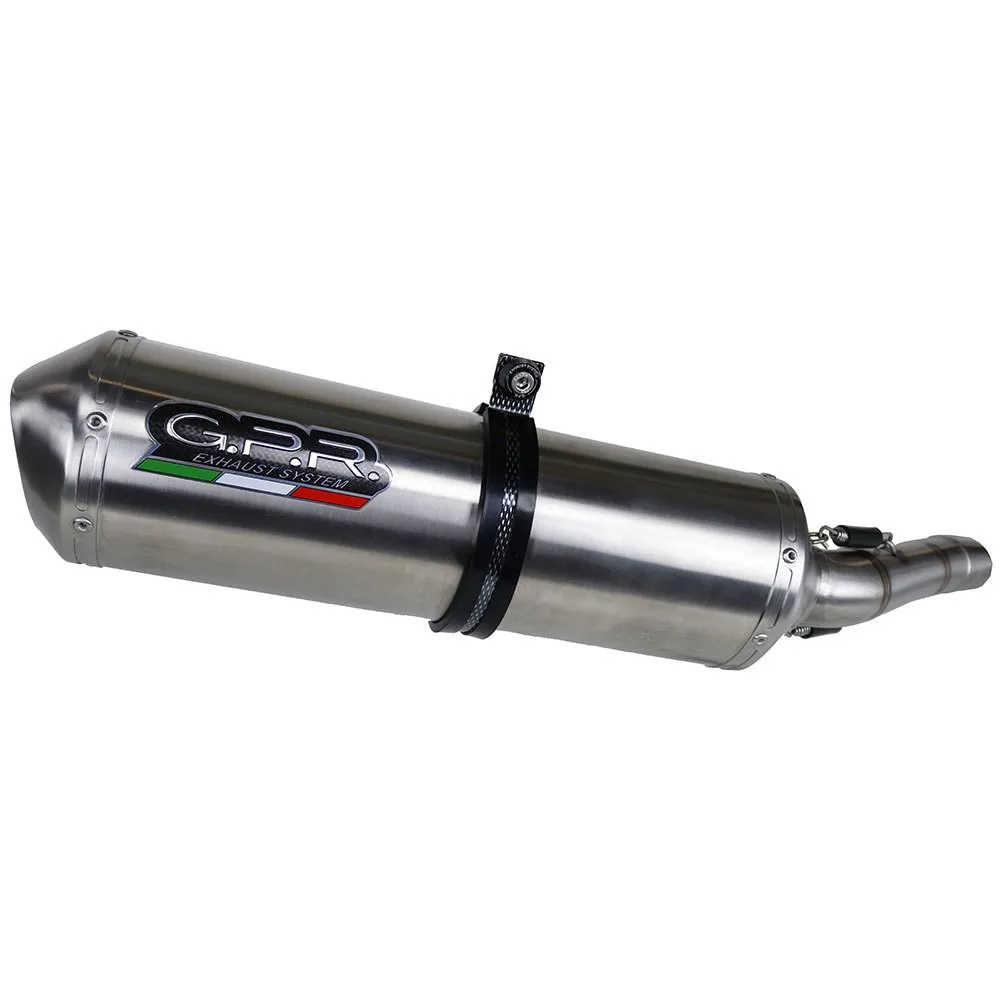 GPR Exhaust Systems Satinox Yamaha TT 600 R/TT 600 E 98-04 Homologated Slip On Muffler