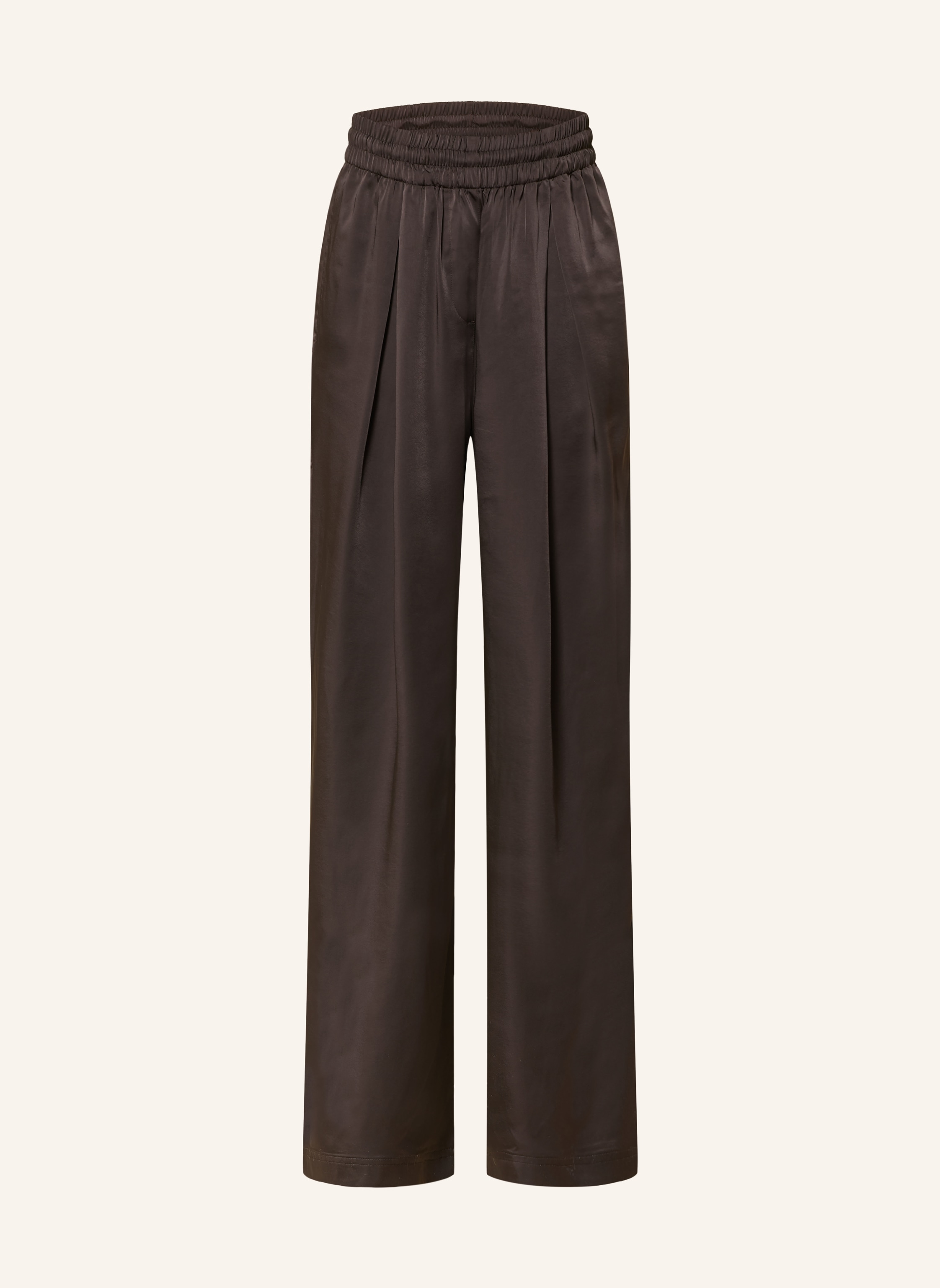LACOSTE Marlenehose aus Satin