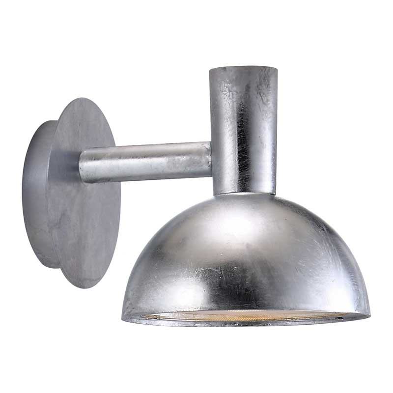 Nordlux Arki Wandlamp Buiten | Ø20cm | E27 | IP54 | Verzinkt | Seaside