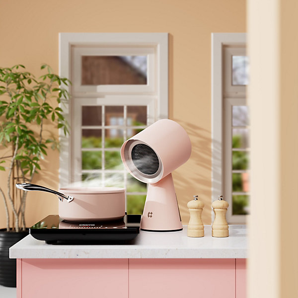 Hotte aspirante portable pose libre 2 vitesses recyclage blanc Hood to Go mini hotte CDP01PH Ciarra