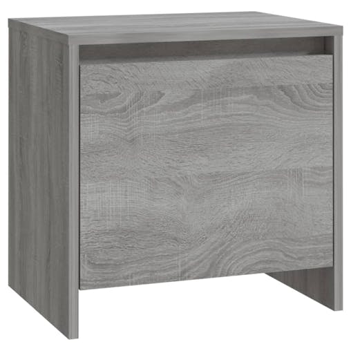 NNEVL Bedside Cabinets 2 pcs Grey Sonoma 45x34x44.5 cm Chipboard