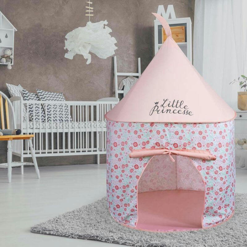 - Tente pop up pour enfant 100x135 cm little princesse – rose