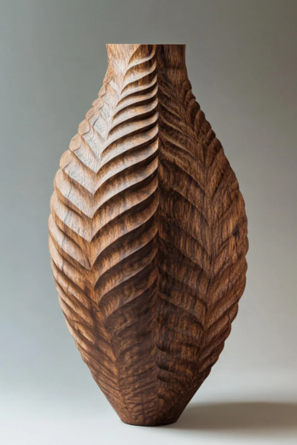Vase Wood Sculpture #WG071