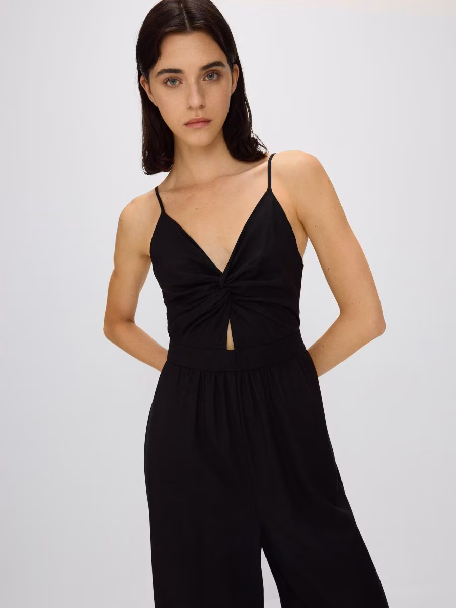 Linen Blend Playsuit