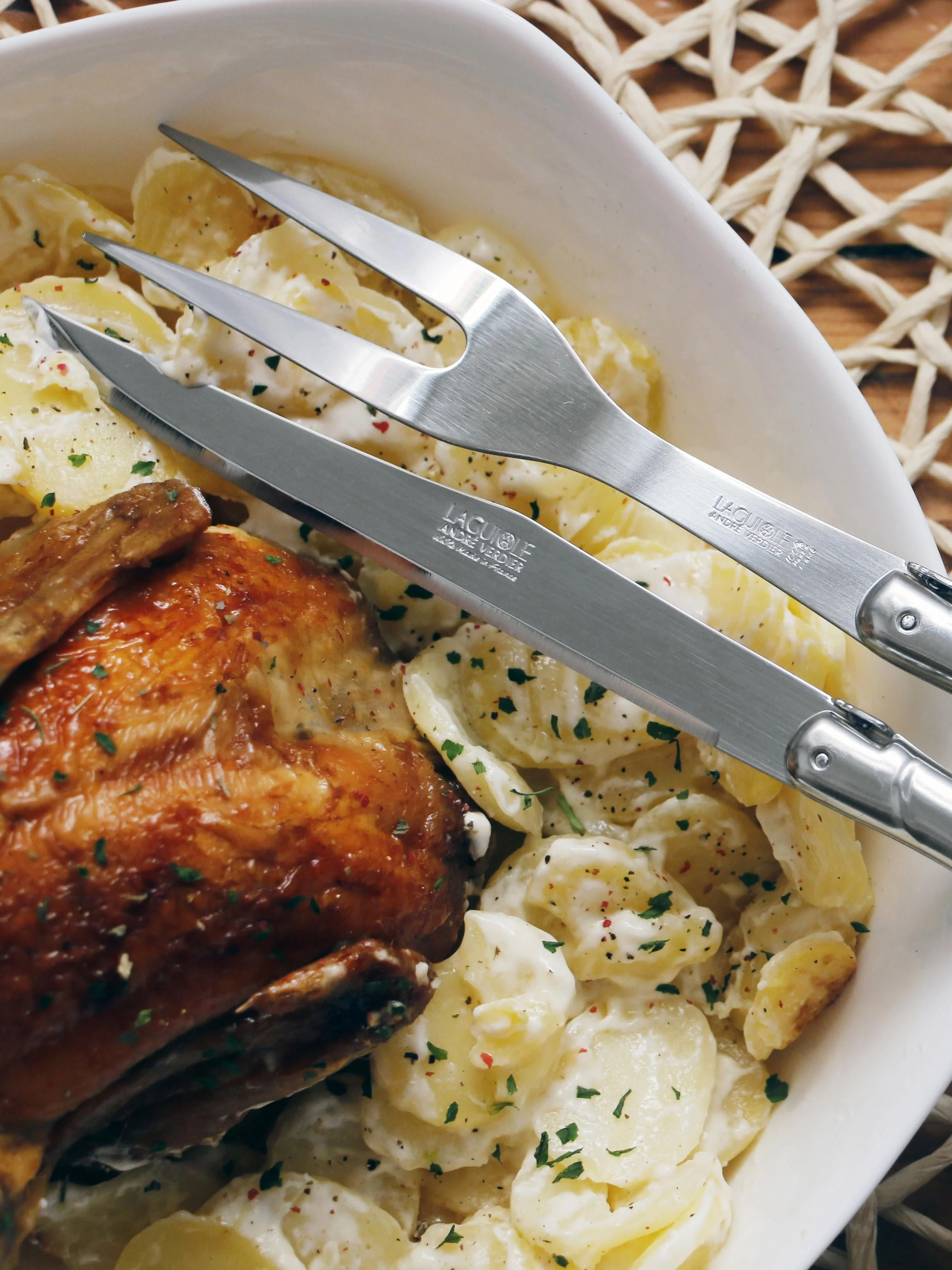 Tranchierbesteck Debutant Inox, 2er-Set