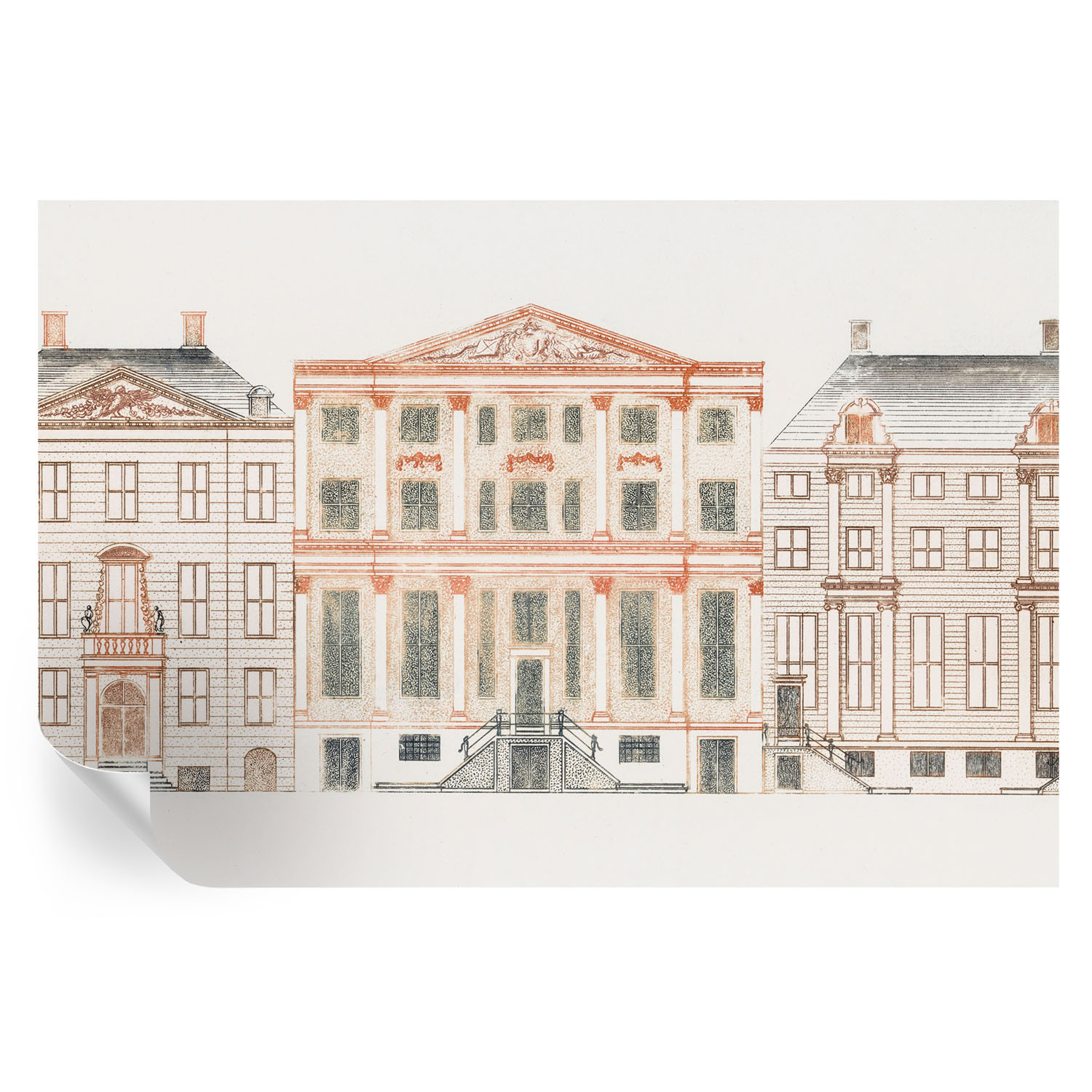 Samoprzylepna tapeta Klasyczne budynki 104x70 Wallfluent