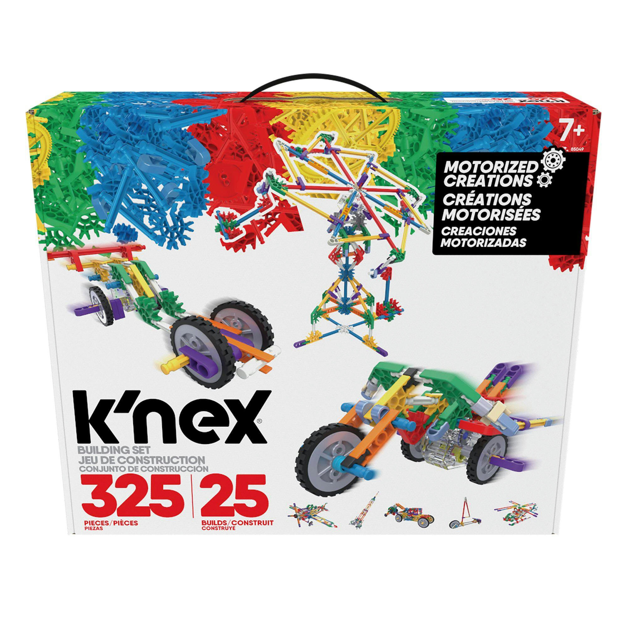 K'NEX Motorized Creations Building Set, 325-pc, 325 pcs, Age 7+