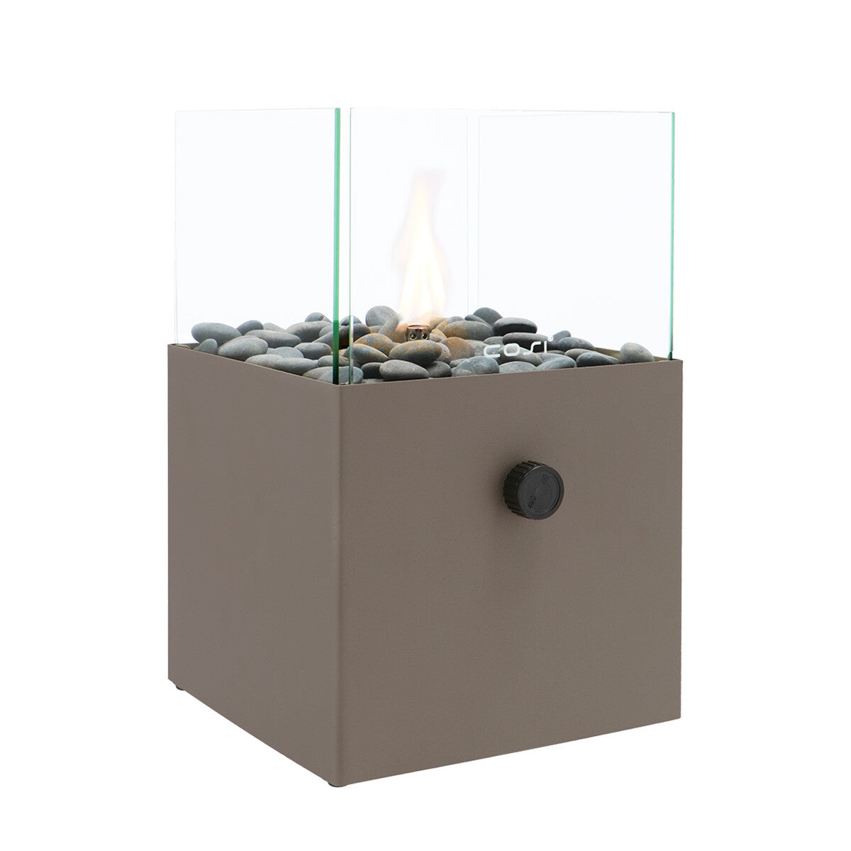 Cosi Fires gaslantaarn Cosiscoop Square 20 x 20 x 32,5 cm - clay