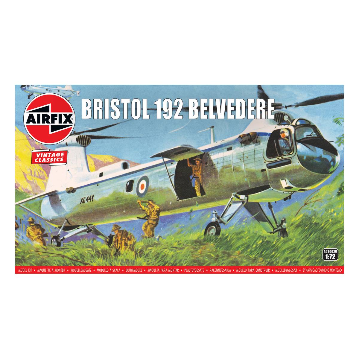 Airfix Bristol 192 Belvedere Model Kit 1:72