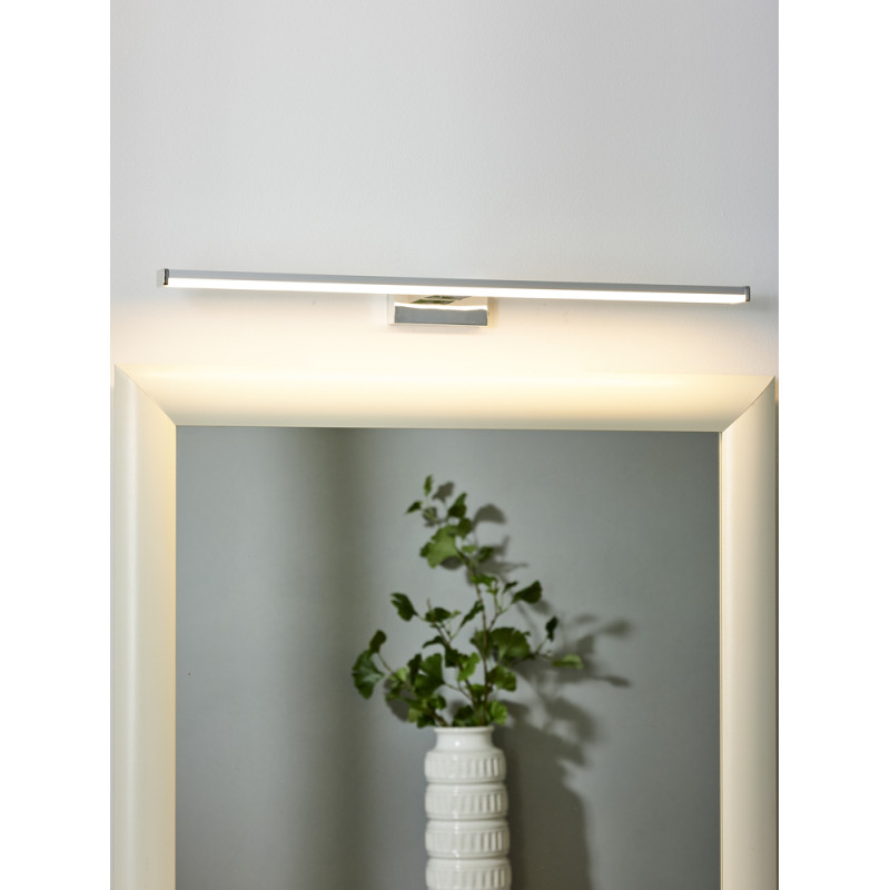 Applique LED pour salle de bain Onno chrome 12 W LUCIDE
