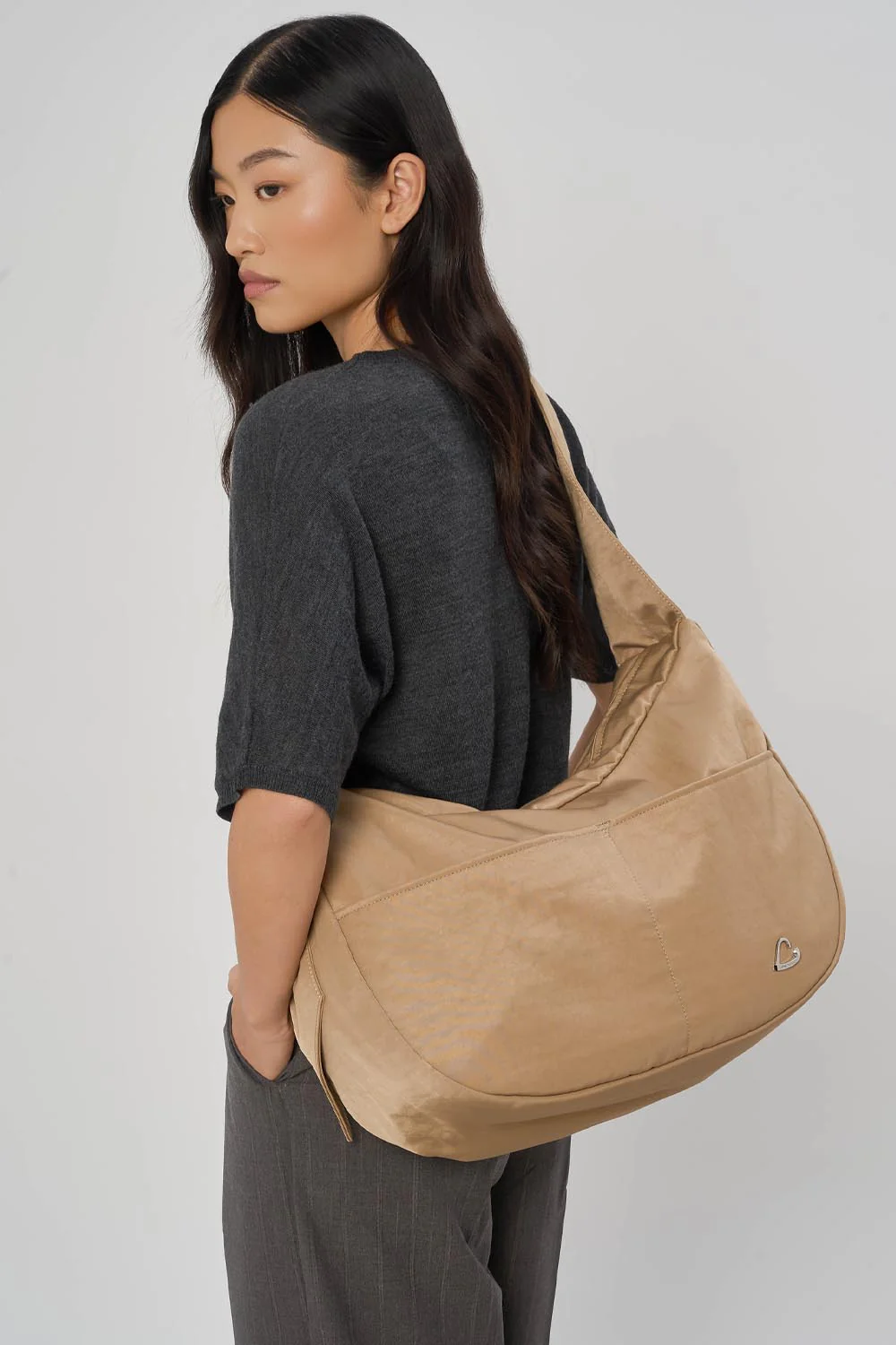 Très grand sac besace - Basic Love
