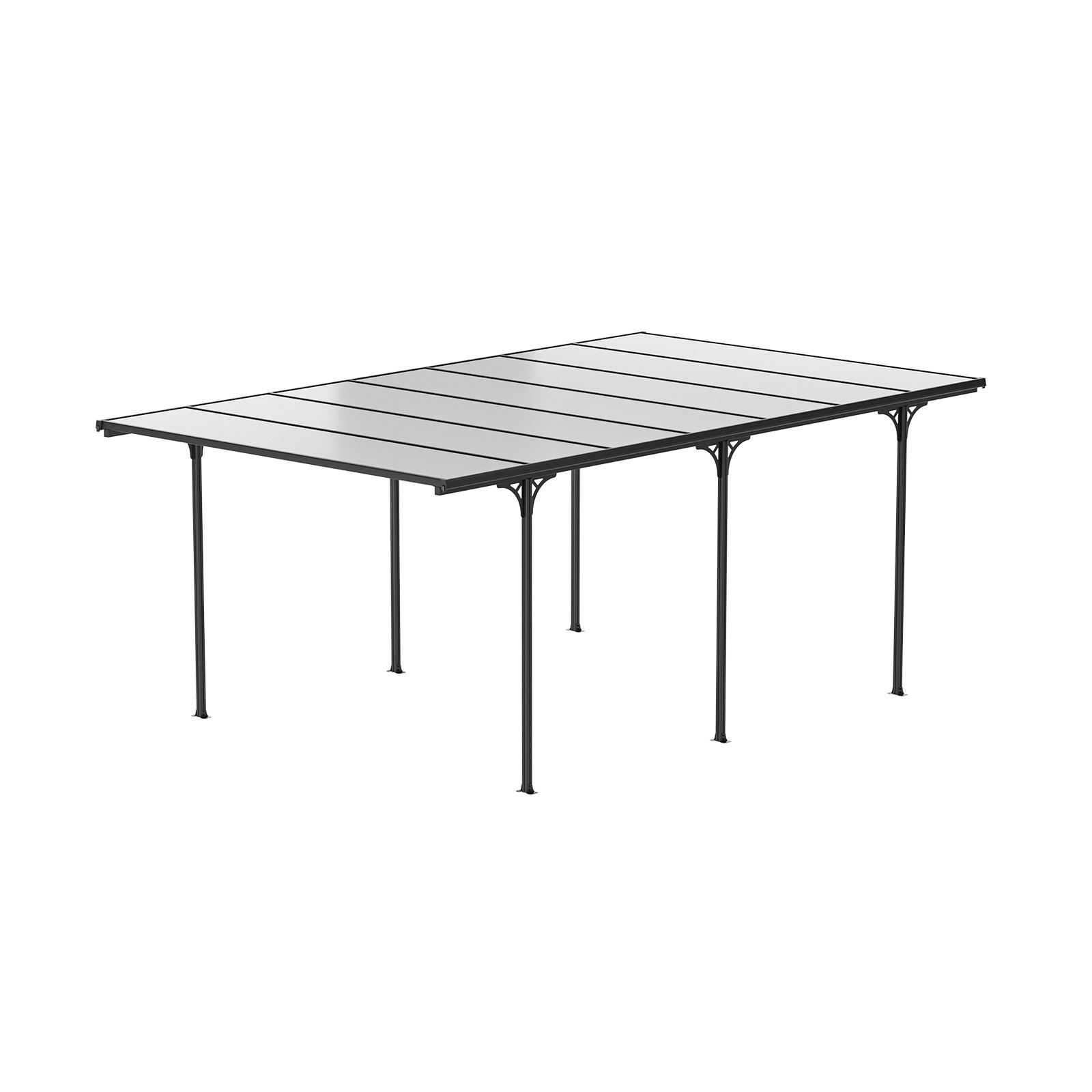 Wiata zadaszenie garażowe NORDVIC Njord 3x5 - 313 x 502 x 205 cm