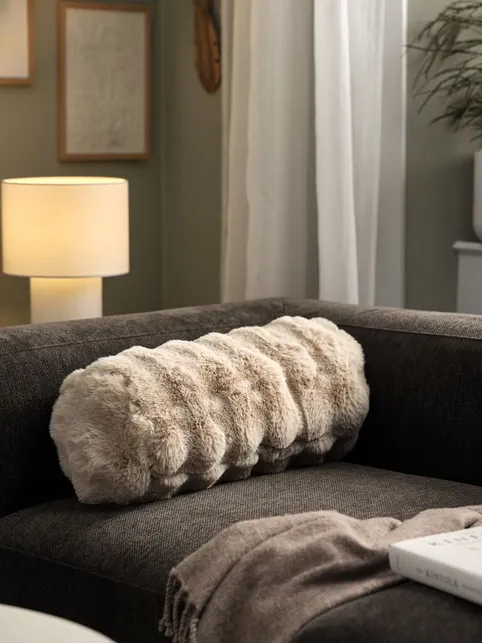 Pyntepude KORNVALMUE Ø18xL50 beige