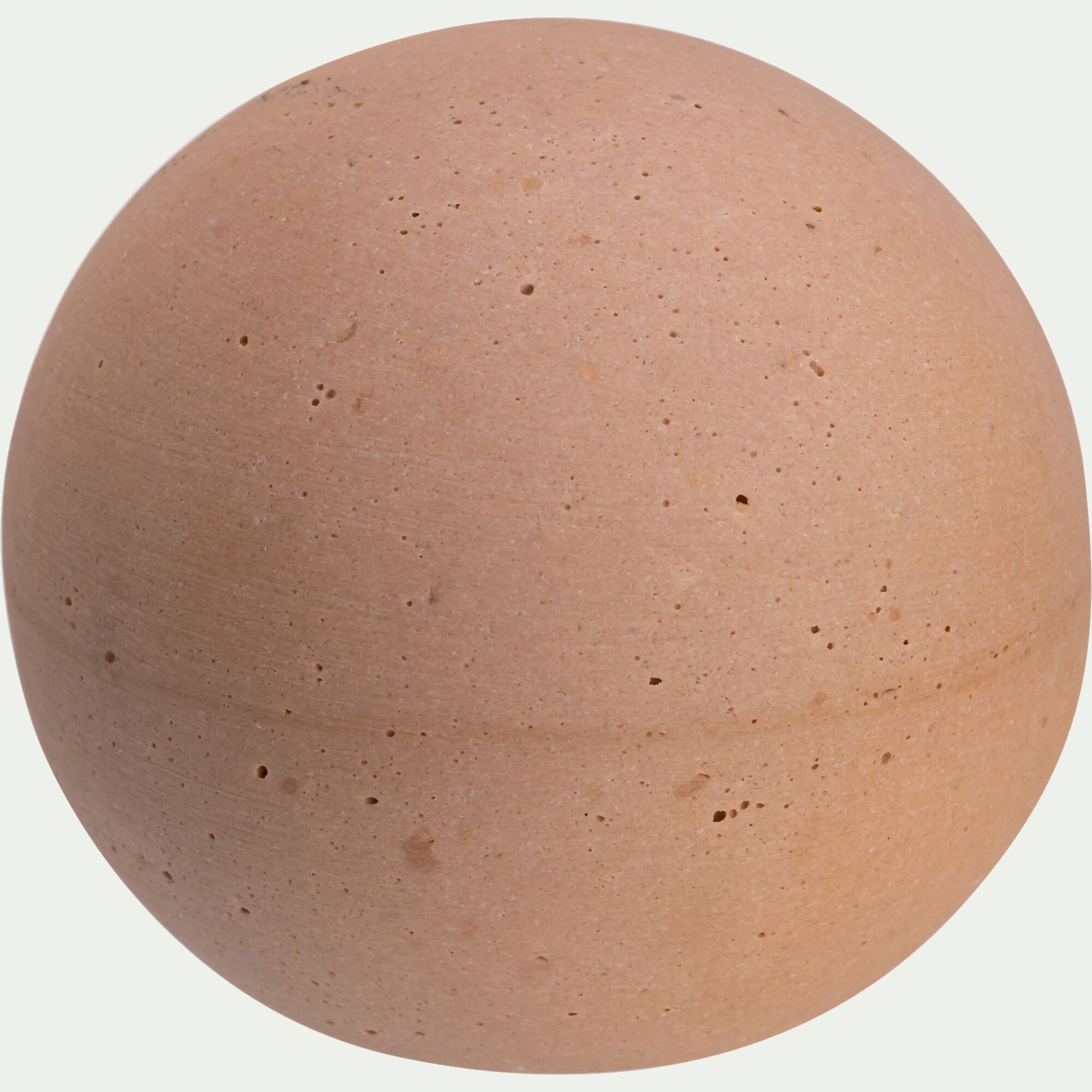 CALMONT - Boule déco D12,5cm - beige